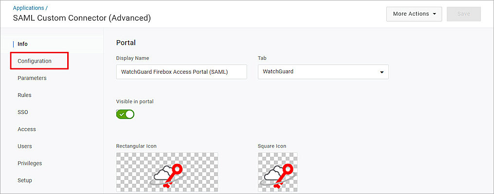 Screenshot of OneLoin, OneLogin setup 3